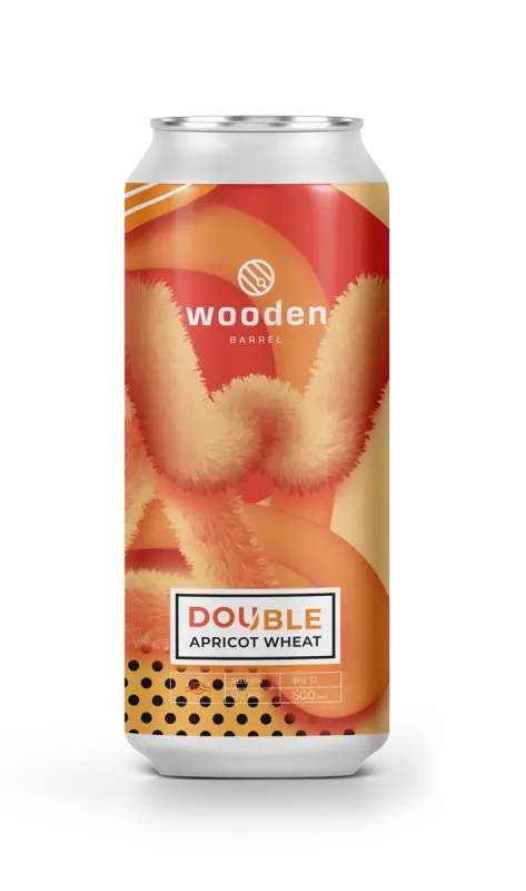 Wooden Barrel Double Apricot Wheat