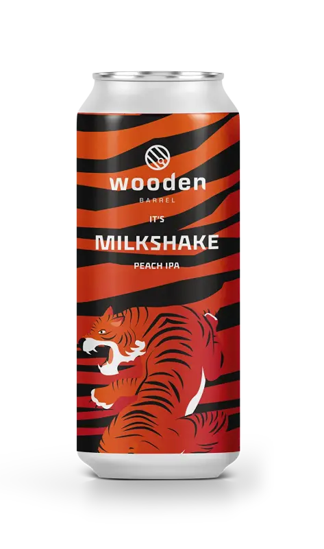 Wooden Barrel It's Milkshake