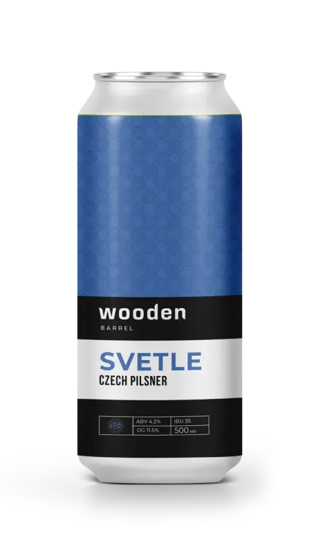 Wooden Barrel Svetle Czech Pilsner
