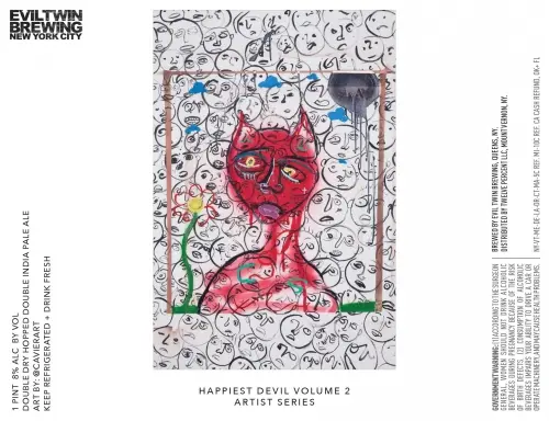 Evil Twin Brewing NYC Happiest Devil Volume 2 - Artist Series
