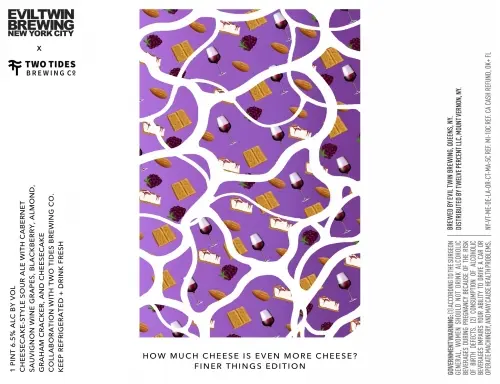Evil Twin Brewing NYC How Much Cheese Is Even More Cheese? - Finer Things Edition