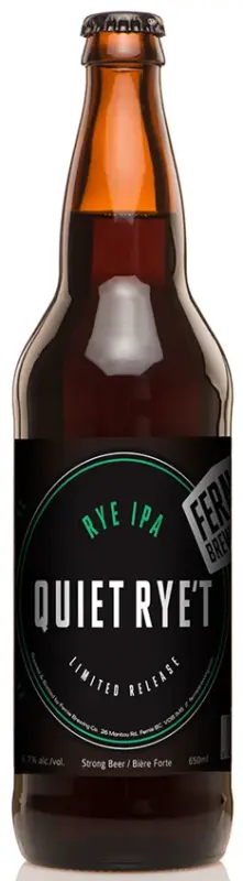 Fernie Brewing Company Quiet Rye't Rye IPA