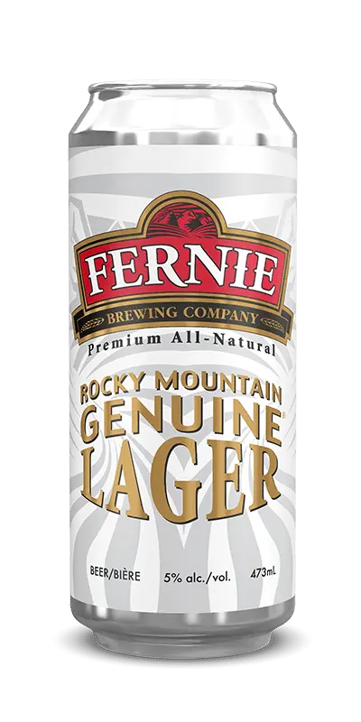 Fernie Brewing Company Rocky Mountain Genuine Lager