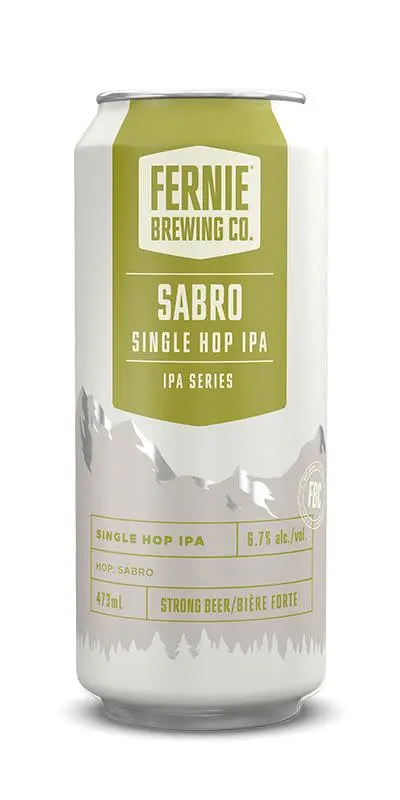 Fernie Brewing Company Single Hop IPA: Sabro