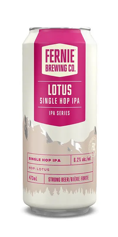 Fernie Brewing Company Single Hop IPA: Lotus