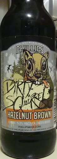 Phillips Brewing and Malting Co. Dirty Squirrel Hazelnut Brown