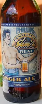 Phillips Brewing and Malting Co. Gentleman Jims Ginger Ale