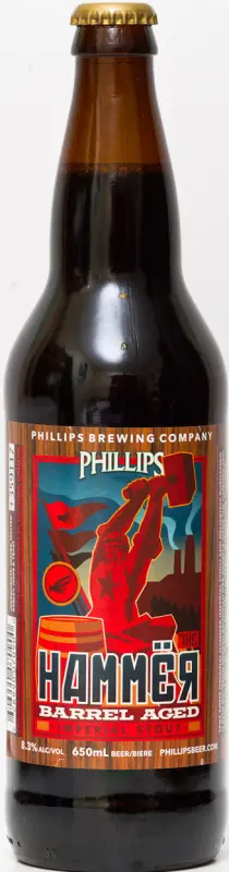 Phillips Brewing and Malting Co. Hammer Imperial Stout - Barrel Aged