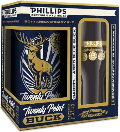 Phillips Brewing and Malting Co. Twenty Point Buck