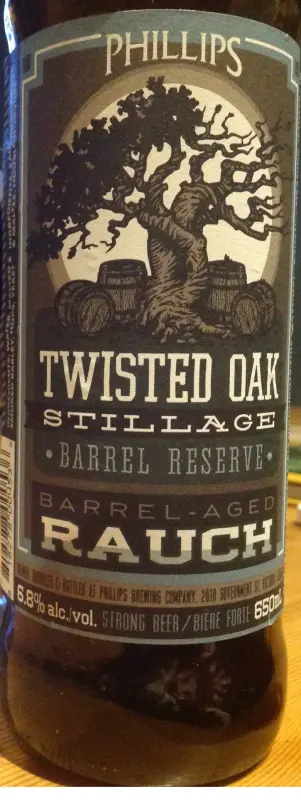 Phillips Brewing and Malting Co. Twisted Oak Rauch