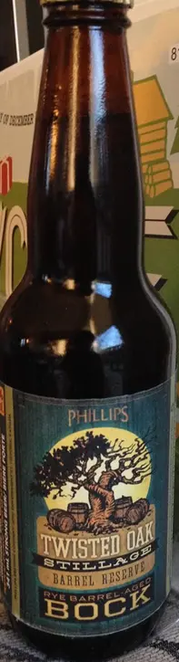 Phillips Brewing and Malting Co. Twisted Oak Rye Barrel-Aged Bock