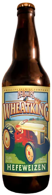 Phillips Brewing and Malting Co. Wheat King
