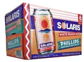 Phillips Brewing and Malting Co. Solaris White Peach Ale