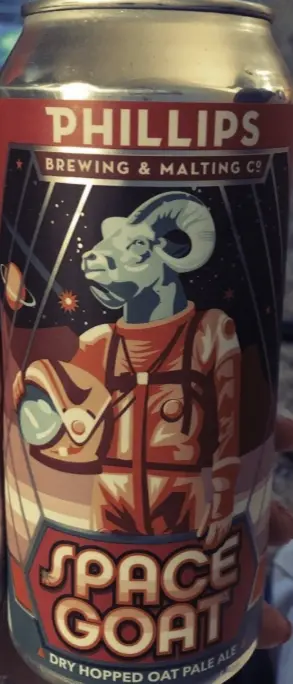 Phillips Brewing and Malting Co. Space Goat Dry Hopped Oat Pale Ale (2017)