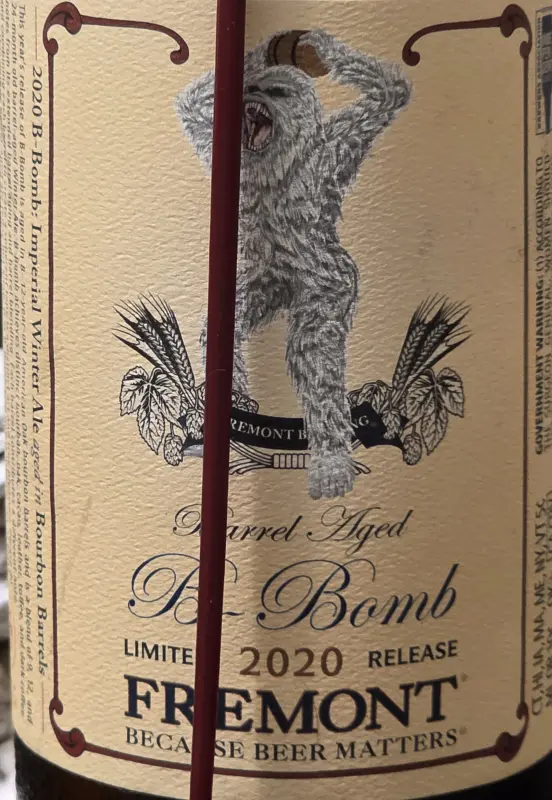 Fremont Brewing Company B-Bomb (2020)