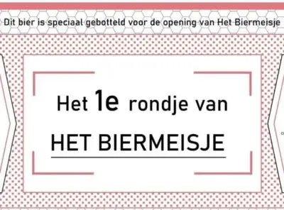Het Biermeisje Het 1e Rondje van het Biermeisje