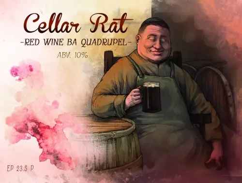 Blackout Brewing Cellar Rat - Red Wine BA