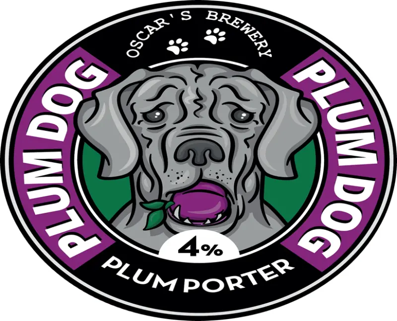 Oscar's Brewery Plum Dog