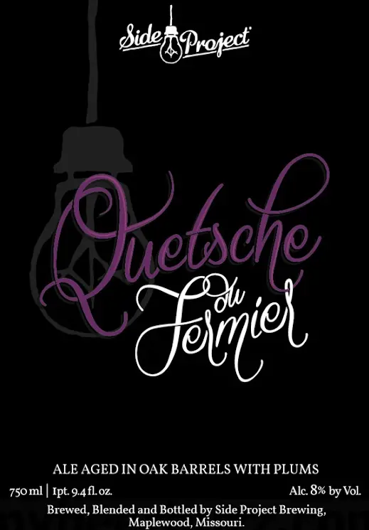 Side Project Brewing Quetsche du Fermier