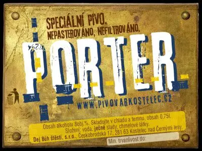 Černokostelecký Pivovar Porter 20°