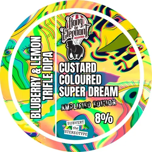 Bang The Elephant Brewing Custard Coloured Super Dream Amp