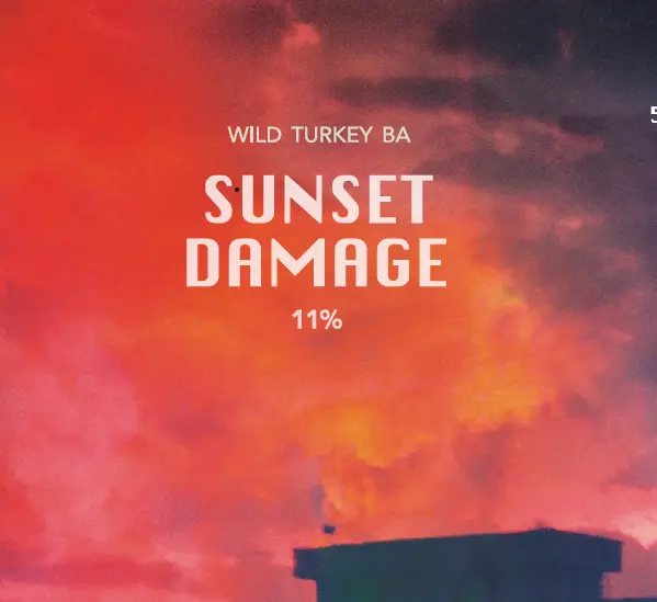 Blackout Brewing Sunset Damage - Wild Turkey BA