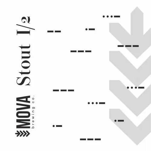 MOVA Brewing Co. Stout 1/2