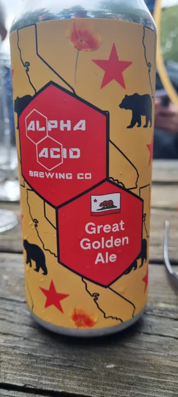 Alpha Acid Brewing Company Great golden ale
