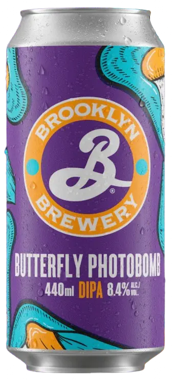Brooklyn Brewery Butterfly Photobomb