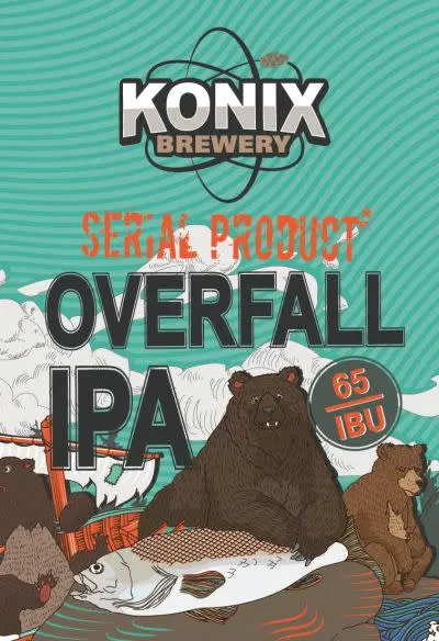 KONIX Brewery IPA Overfall (–2021)