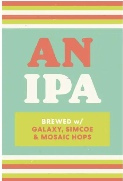 Bellwoods Brewery An IPA - Galaxy, Simcoe & Mosaic