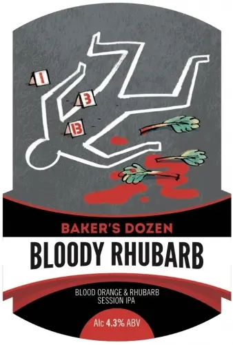 Baker's Dozen Brewing Co. Bloody Rhubarb