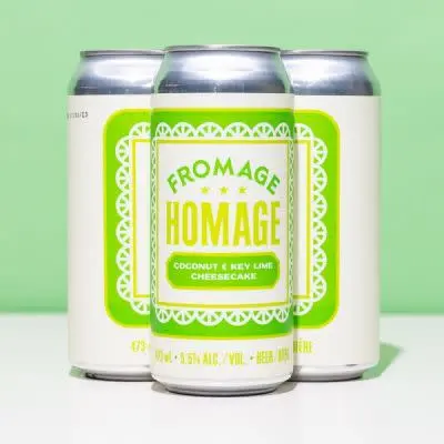 Bellwoods Brewery Fromage Homage - Coconut & Key Lime Cheesecake