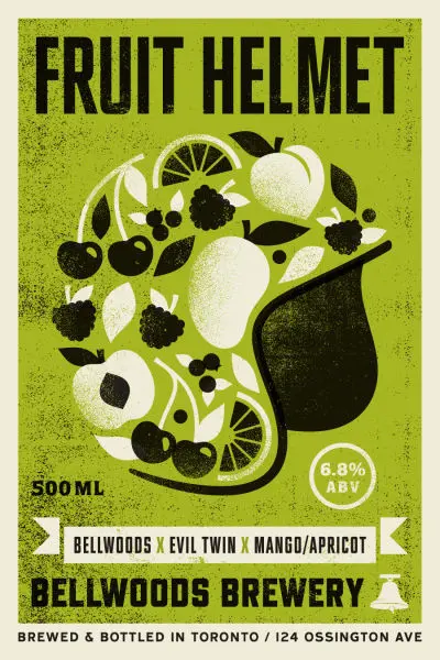 Bellwoods Brewery Fruit Helmet - Mango & Apricot