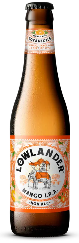 Lowlander Beer Non Alc Mango I.P.A.