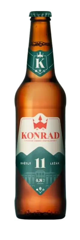 Pivovary Liberec Vratislavice (Konrad) Světlý Ležák 11°