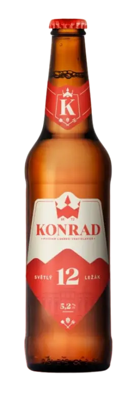 Pivovary Liberec Vratislavice (Konrad) Světlý Ležák 12°