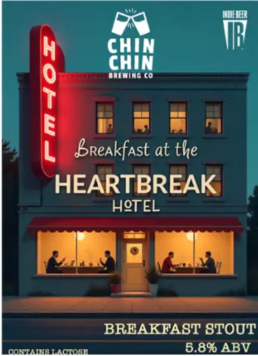 Chin Chin Brewing Breakfast at the Heartbreak Hotel
