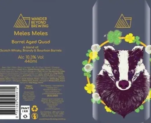 Wander Beyond Brewing Meles Meles