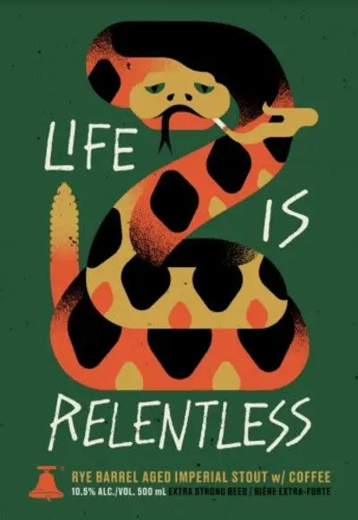 Bellwoods Brewery Life Is Relentless - Rye Barrel Aged