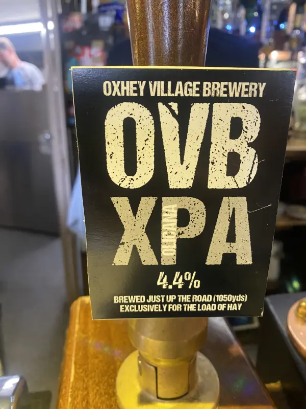 Oxhey Village Brewery XPA - Olicana