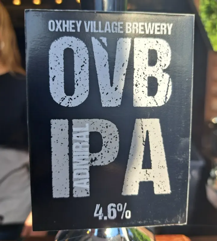 Oxhey Village Brewery IPA - Admiral