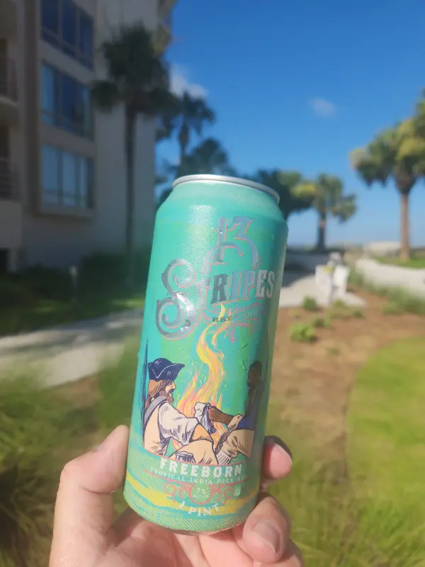 13 Stripes Brewery Freeborn Hazy Tropical IPA