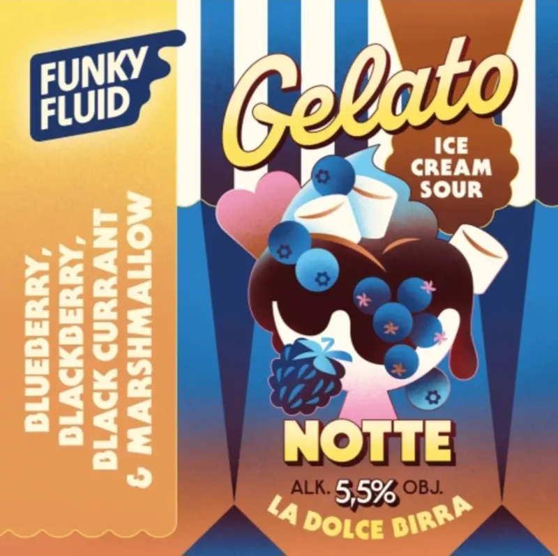 Funky Fluid Gelato: Notte
