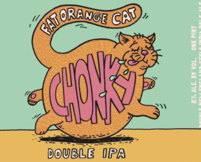 Fat Orange Cat Brew Company Chonky