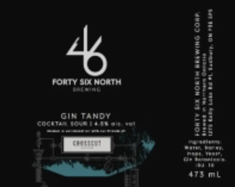 46 North Brewing Co. Gin Tandy
