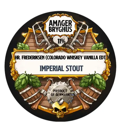 Amager Bryghus Hr. Frederiksen (Colorado Whiskey Vanilla Edition)
