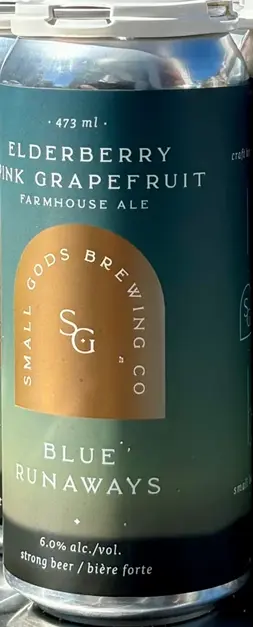Small Gods Brewing (BC) Blue Runaways
