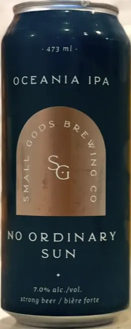 Small Gods Brewing (BC) No Ordinary Sun
