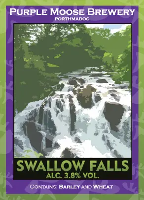Bragdy Mŵs Piws (Purple Moose Brewery) Swallow Falls